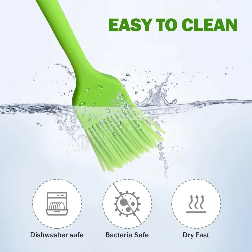Pincel de silicone para untar