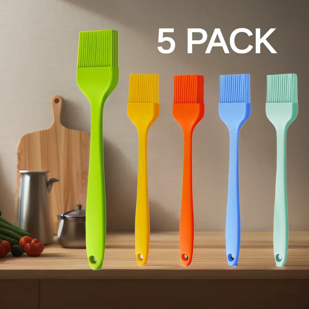 Pincel de silicone para untar