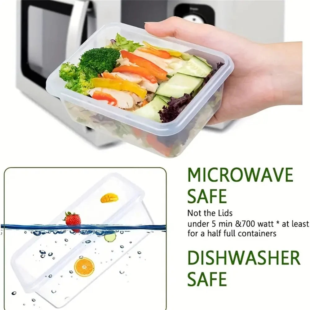 Conjunto de recipientes para alimentos de cozinha