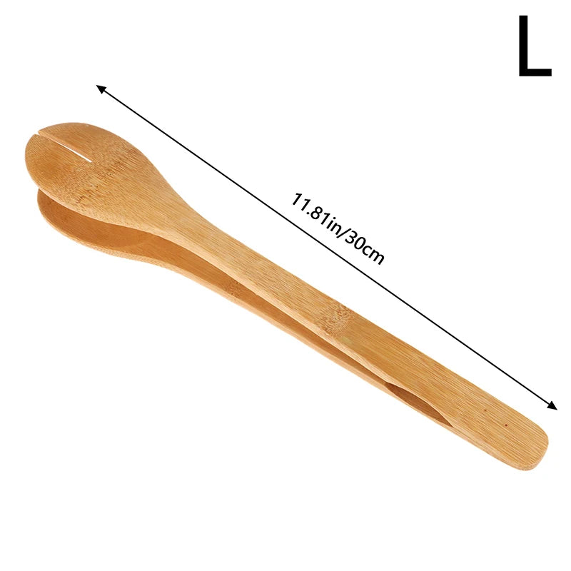 Pegador de comida de bambu