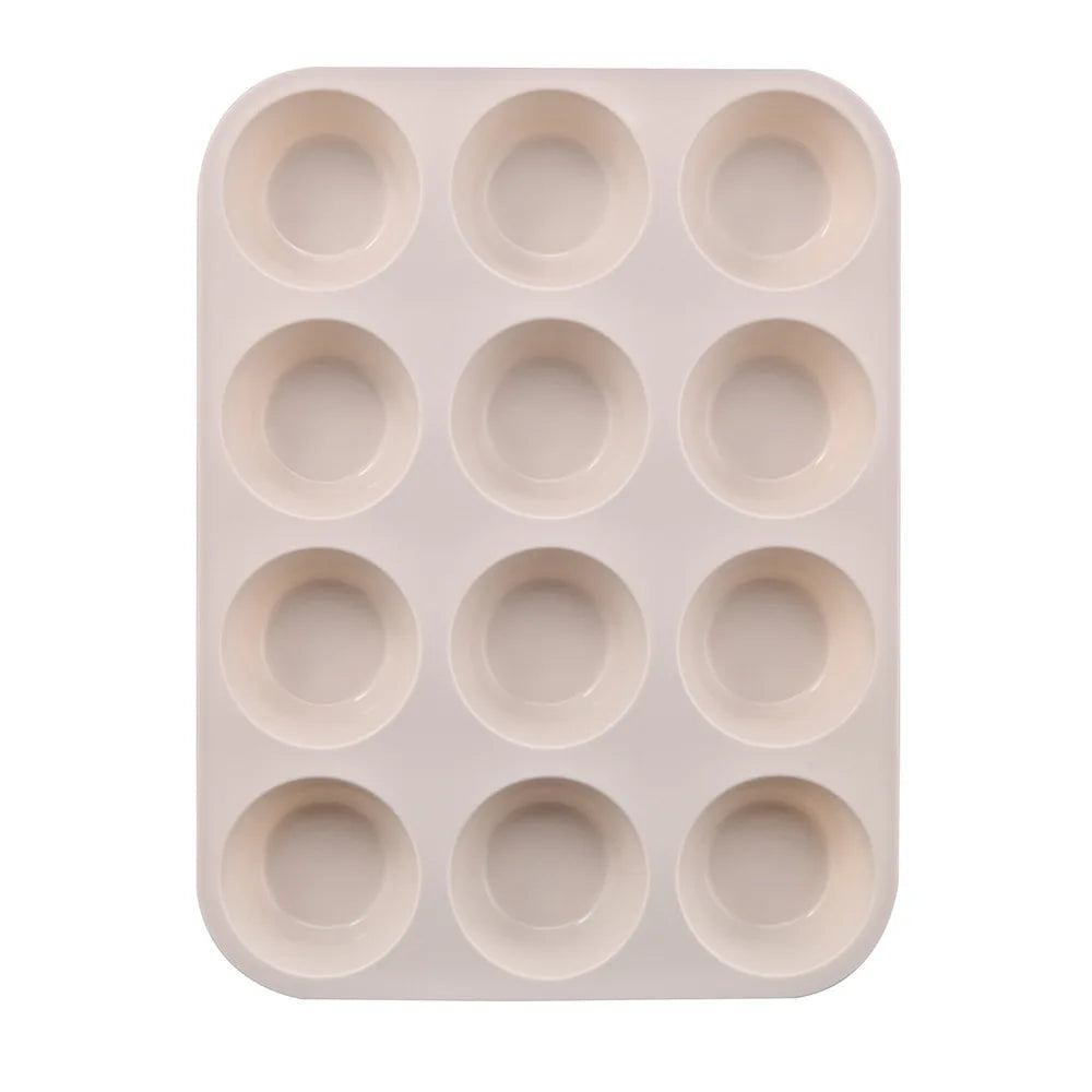 Forma de silicone para assar 12 e/ou 24 furos