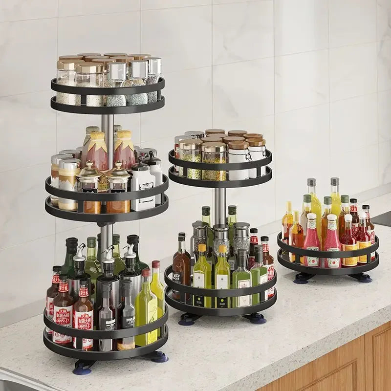 Suporte para temperos com rotação de 360º