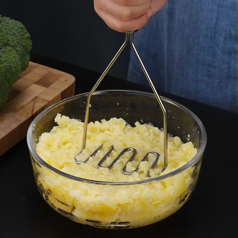 Prensador  de batatas de aço inoxidável