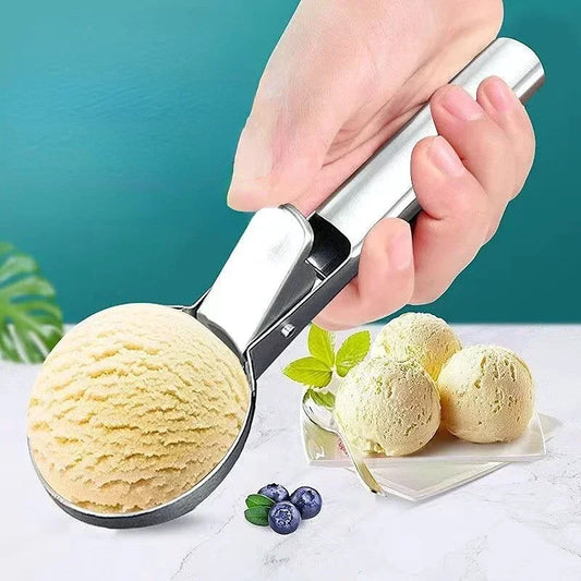 Colher de sorvete de aço inox