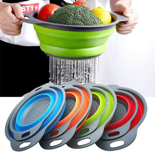 Escorredor de arroz e macarrão de silicone