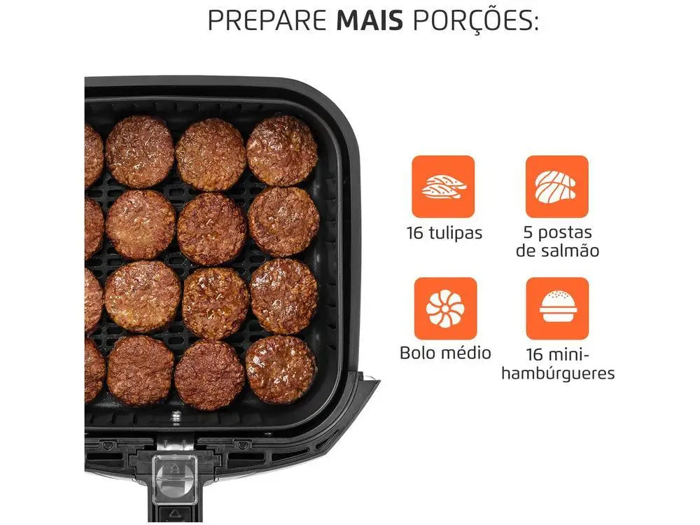 Air Fryer Mondial AFN-40-BI Preta 4L com Timer - 110V