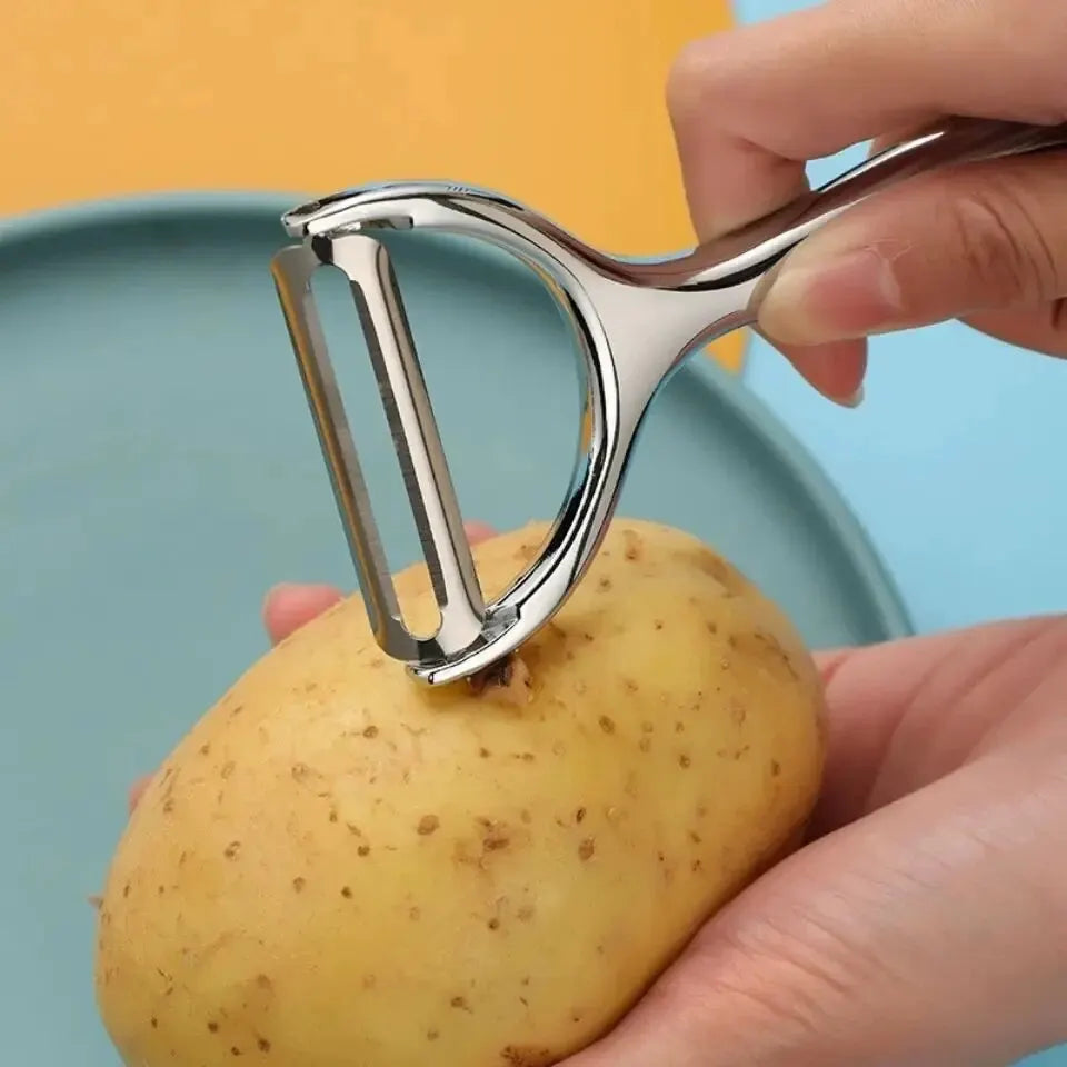 Descascador de legumes em aço inoxidável