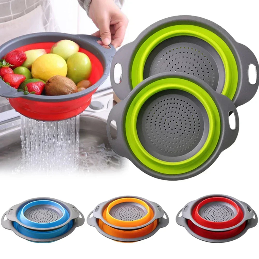 Escorredor de arroz e macarrão de silicone