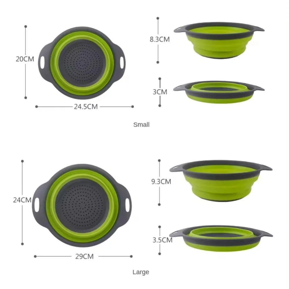 Escorredor de arroz e macarrão de silicone