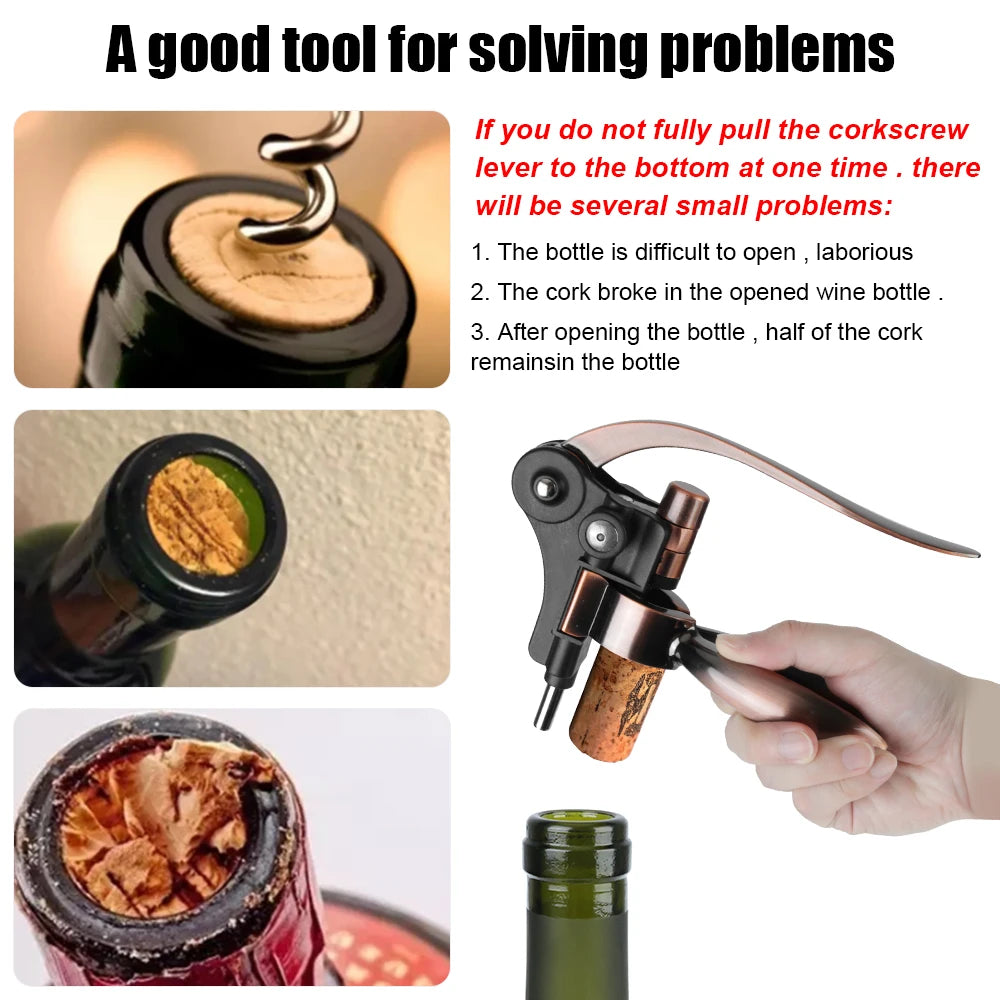 Sacador de rolhas para vinho.