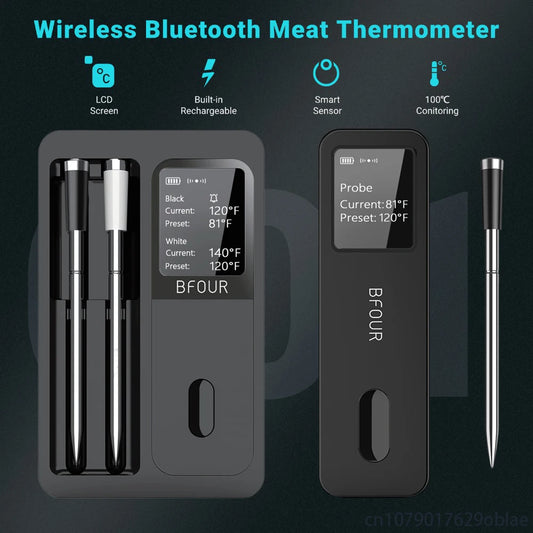 Termômetro de carne Bluetooth