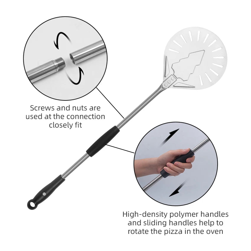 Espátula de inox retrátil