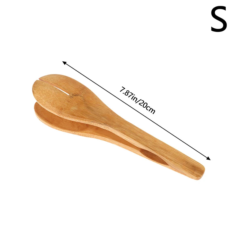 Pegador de comida de bambu
