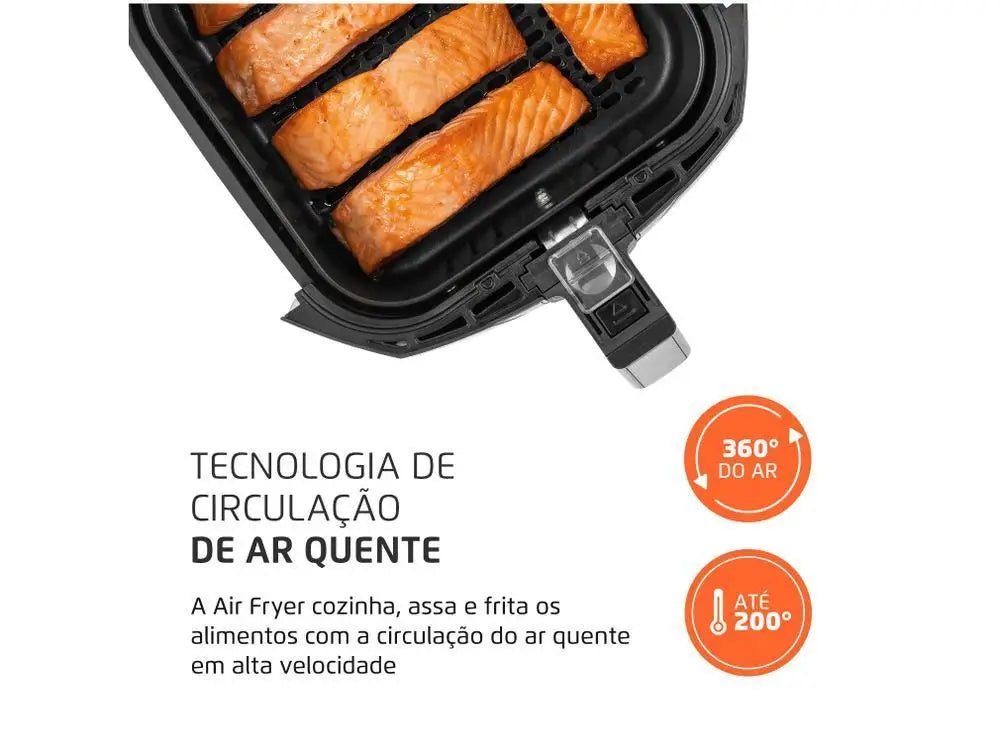 Air Fryer Mondial AFN-40-BI Preta 4L com Timer - 110V