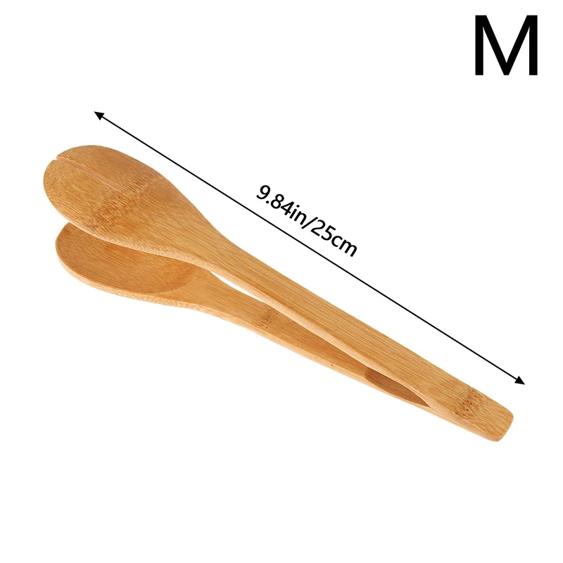 Pegador de comida de bambu