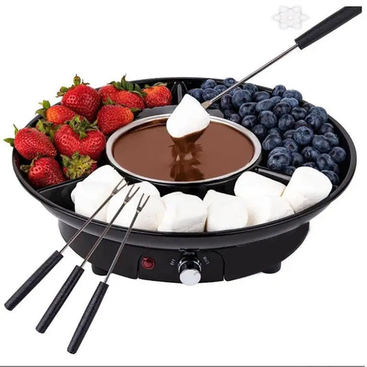 Conjunto de fondue elétrico